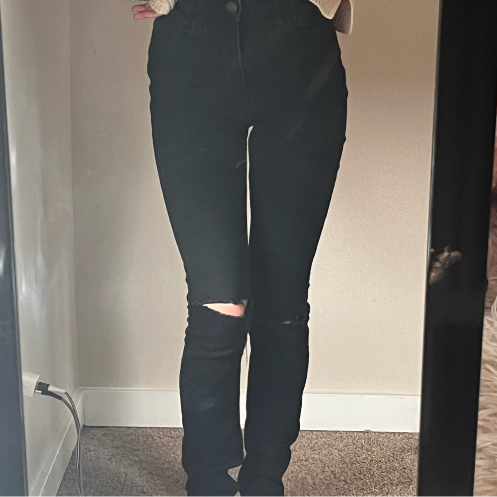 COPY - Black ripped skinny jeans